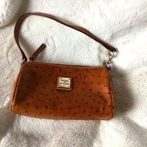 Dooney & Bourke Ostrich Pattern Leather Bag